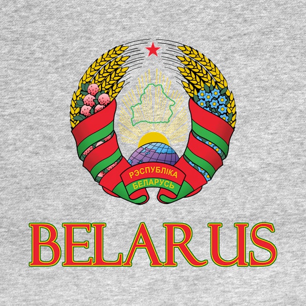 Belarus - Belarusian Coat of Arms Design by Naves